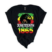 Load image into Gallery viewer, Melanin Kisses "Juneteenth" Cutie Tees