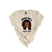Load image into Gallery viewer, Melanin Kisses “Bamboo Dread Cutie” Tees