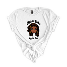 Load image into Gallery viewer, Melanin Kisses “Bamboo Dread Cutie” Tees