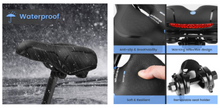 Load image into Gallery viewer, Caramel Kiss PU Leather Waterproof Breathable Comfortable Bike Saddle
