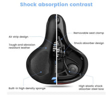 Load image into Gallery viewer, Caramel Kiss PU Leather Waterproof Breathable Comfortable Bike Saddle
