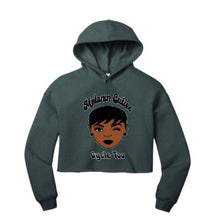 Load image into Gallery viewer, Melanin Kisses &quot;Wink Cutie&quot; Cropped Hoodie
